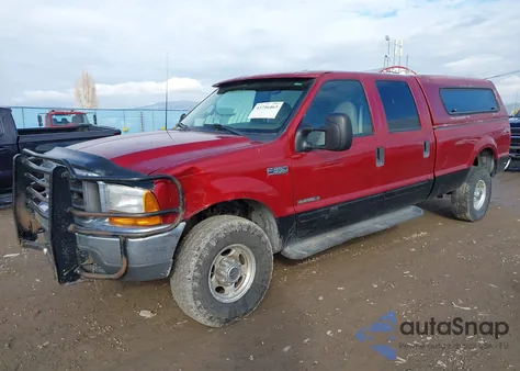 2001 Ford F-350 Lariat/Xl/Xlt from USA, damaged, VIN 1FTSW31FX1EA15489